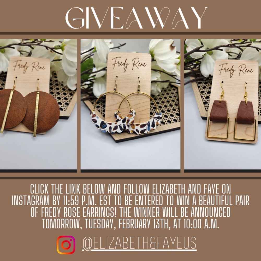 Follow @elizabethandfayeus on Insta!